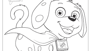 For the month of august they created some super. Wag Your Tail Woofster Coloring Page Kids Pbs Kids For Parents