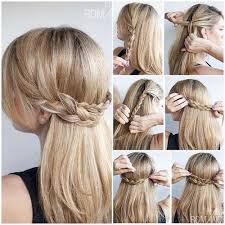 Epingle Sur Couronne De Tresses