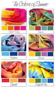 Fabric Dye Color Inspirations Beautiful Color Combinations