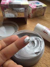 Nabi Temporary Hair Color Pigment Gel Wax Mud Non Stick Light Ash Gray Silver 75g 120g