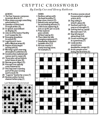 New daily puzzles each and every day! National Post Cryptic Crossword Forum Saturday April 14 2018 A Theme For All Seasons