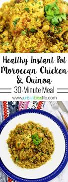 Instant Pot Moroccan Chicken Recipe Moroccan Chicken Recipe Healthy Chicken Recipes Moroccan Chicken