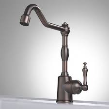 A faucet can be a statement piece in your kitchen while still being practical. Oil Rubbed Bronze Single Lever Kitchen Faucet Good Match For The Ikea Farmhouse Sink Single Hole Kitchen Faucet Best Kitchen Faucets Faucet