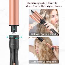 We did not find results for: Buy Curling Iron Bestope 5 In 1 Curling Wand Set With 0 85 Hair Waver 4 Interchangeble Ceramic Barrels 0 5 1 25 9 Lcd Temp Control Instant Heat Up Dual Voltage Wand Curler With Glove