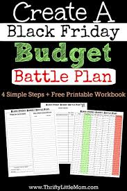 Create A Black Friday Budget Battle Plan How To Plan Black Friday Budgeting