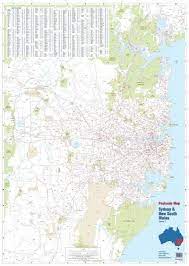 Please select an item from the list below to view details. Sydney Nsw Postcode Wall Map Buy Postcode Map Of Sydney Mapworld