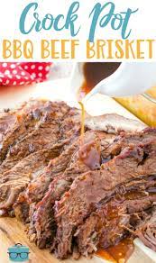 Crock Pot Bbq Beef Brisket Recipe Beef Brisket Recipes Beef Brisket Slow Cooker Bbq Beef