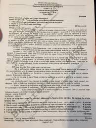 Geografie, chimie, biologie, fizică, anatomie, logică, psihologie, informatică, filosofie. Simulare Bac 2018 RomanÄƒ Subiecte Si Barem Real Si Uman Clasele A Xi A Si A Xii A