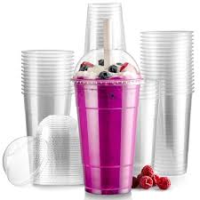 Bulk Disposable Plastic Dessert Cups With Lids - Wholesale