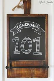 Remember, you will probably need multiple coats. Chalkboard 101 Clean And Scentsible