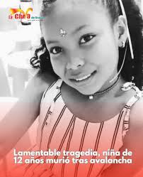 Lamentable es la tragedia que enluta a una familia en el municipio de  Sabaneta, Antioquia Natalia Lucía Roqueme Luna, una menor de 12 años,  falleció tras ser arrastrada por una avalancha ocasionada
