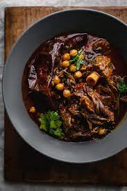 Moroccan Cheek Meat And Oxtail Stew Gather A Table Tagine Recipes Beef Recipes Oxtail Recipes