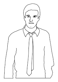 Whitepages is a residential phone book you can use to look up individuals. Coloring Page Man With Tie Free Printable Coloring Pages Img 25588