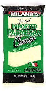 1 ounce = 0.315 ( 1 / 3) us cup: Milano S Parmesan Cheese Bags Imported Grated 16 Ounce Amazon Com Grocery Gourmet Food