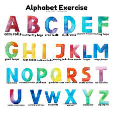 Each of these letters is used in less than one percent of english vocabulary. Alphabet Gross Motor Exercises Andrea Meador Msot Otr L