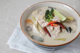 Photography by matt ducko r. Tom Kha Gai Thai Galangal Chicken Coconut Soup Stock Photo Picture And Royalty Free Image Image 52082711