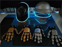 We have a limited number of these daft punk masks from the promotion of the album 'random access memories' for sale. Customized Band Daft Punk Cosplay Mask Gloves Head Helmet Halloween Costume Prop Ebay