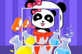 Baby Panda Color Mixing Studio Jogos Na Internet