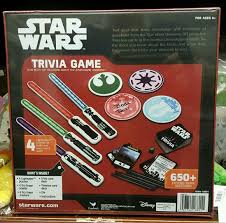 What was the name of the first star wars movie? Disney Star Wars Trivia Game New In Box 650 Exciting Trivia Questions 1859461120