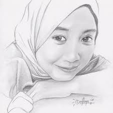 Gambar sketsa wajah hitam putih garlerisket. Gambar Lukisan Wajah Manusia Cikimm Com