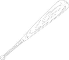 Polish your personal project or design with these baseball bat transparent png images, make it even more personalized and more attractive. White Baseball Bat Clip Art At Vector Clip Art Clipartix