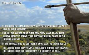 Fear of the lord the is in the old testament used as a designation of true piety (prov 1:7; Bible Verses Kjv On Twitter Psalm 11 2 Kjv For Lo The Wicked Bend Their Bow They Make Ready Their Arrow Upon The String That They May