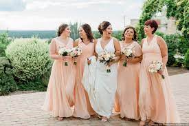 Romantic Summer Pastel Coral Pink Wedding Bridesmaid Dress Ideas Dreamy Elk Photogra Coral Bridesmaid Dresses Wedding Bridesmaids Wedding Bridesmaid Dresses