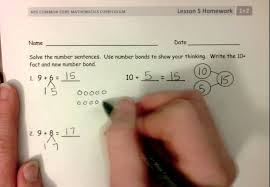 Grade 1 Module 2 Lesson 5 Homework Youtube