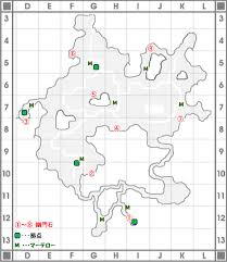 アビセア コンシュタット高地 幽門石 地図 のうきんとと