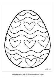 Mozilla firefox has a variety of hidden easter eggs, configuration settings and diagnostic information hidden away in its internal about: Blank Easter Egg Coloring Pages Free Easter Coloring Pages Kidadl