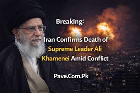 Breaking: Iran Confirms Death Of Supreme Leader Ali Khamenei Amid Conflict