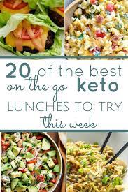 20 Keto Lunches To Take To Work Keto Recipes Easy Easy Meals Keto Diet Recipes