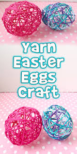 Fourteen free printable easter egg sets of various sizes to color, decorate and use for various crafts and fun easter activities. Yarn Easter Eggs Craft Woo Jr Kids Activities
