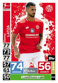 Danny latza plays the position midfield, is 31 years old and 179cm tall, weights 75kg. Card 215 Danny Latza Topps German Fussball Bundesliga 2018 2019 Match Attax Laststicker Com