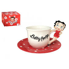 Betty boop key rings & organizers. Betty Boop Figurine Cup And Under Cup