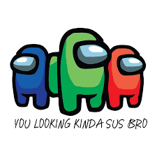 Among Us Sus Bro Imposter Gaming Crew Mate Psdpngeps Etsy Vector Illustration Clip Art Making Shirts