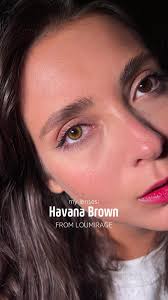 Havana Brown Colored Lenses for Stunning Eyes