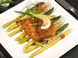 Rotbarschfilet Auf Gemischtem Spargel Rezept Rotbarschfilet Rezepte Spargel