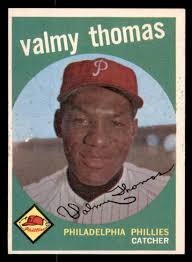 1959 Topps #235 Valm Thomas EX/MT (Wax ST Front)