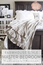 Master bedroom farmhouse bedroom images. Farmhouse Style Master Bedroom Makeover Reveal