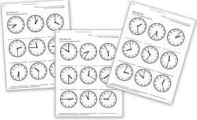 Telling Time Games Worksheets And More Homeschool Den