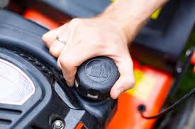 If this is the case, then remove the wire from the spark plug, angle the mower, and use a flat bar or screwdriver to remove any debris. How To Fix A Plastic Gas Tank On Your Lawn Mower