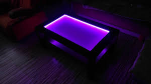 All of the led products we manufacture are rgb, meaning you can change the color up to 20 different colors with the click of a remote control. Coffee Table With Lights Online