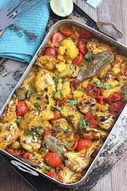 Delices D Orient Chou Fleur Roti Au Four Chicken Tagine Tagine Recipes Joe Wicks Recipes
