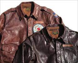 A2 Jackets In Two Varying Colours Of Horse Hide Russet And Seal Brown Leather Flight Jacket Leather Jacket Style Vintage Leather Jacket