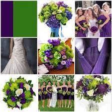 Purple And Green Weddingbee Photo Gallery Green Themed Wedding Purple And Green Wedding Wedding Colors