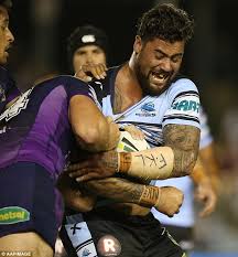 Ricky stuart led the sharks to fifth on the ladder at the halfway mark of the season surprising many critics. Nrl S Andrew Fifita Says He Ll Keep Supporting One Punch Killer Kieran Loveridge Daily Mail Online