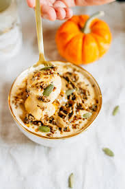 Protein Packed Pumpkin Pie Yogurt Bowl Eating Bird Food Recipe Pumpkin Recipes Healthy Yogurt Recipes Breakfast Pumpkin Yogurt
