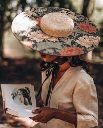 Get Onyi Moss S Romantic Feminine Style In 2021 Romantic Feminine Style Hats Fashion Forever