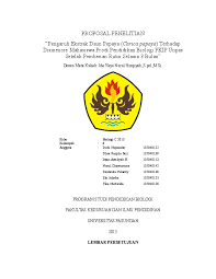 Doc Contoh Proposal Penelitian Sindanita Yulianty And Tika Nurfarida Academia Edu